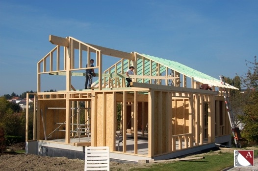 Construction d'une maison ossature bois à BOULAY (Moselle)